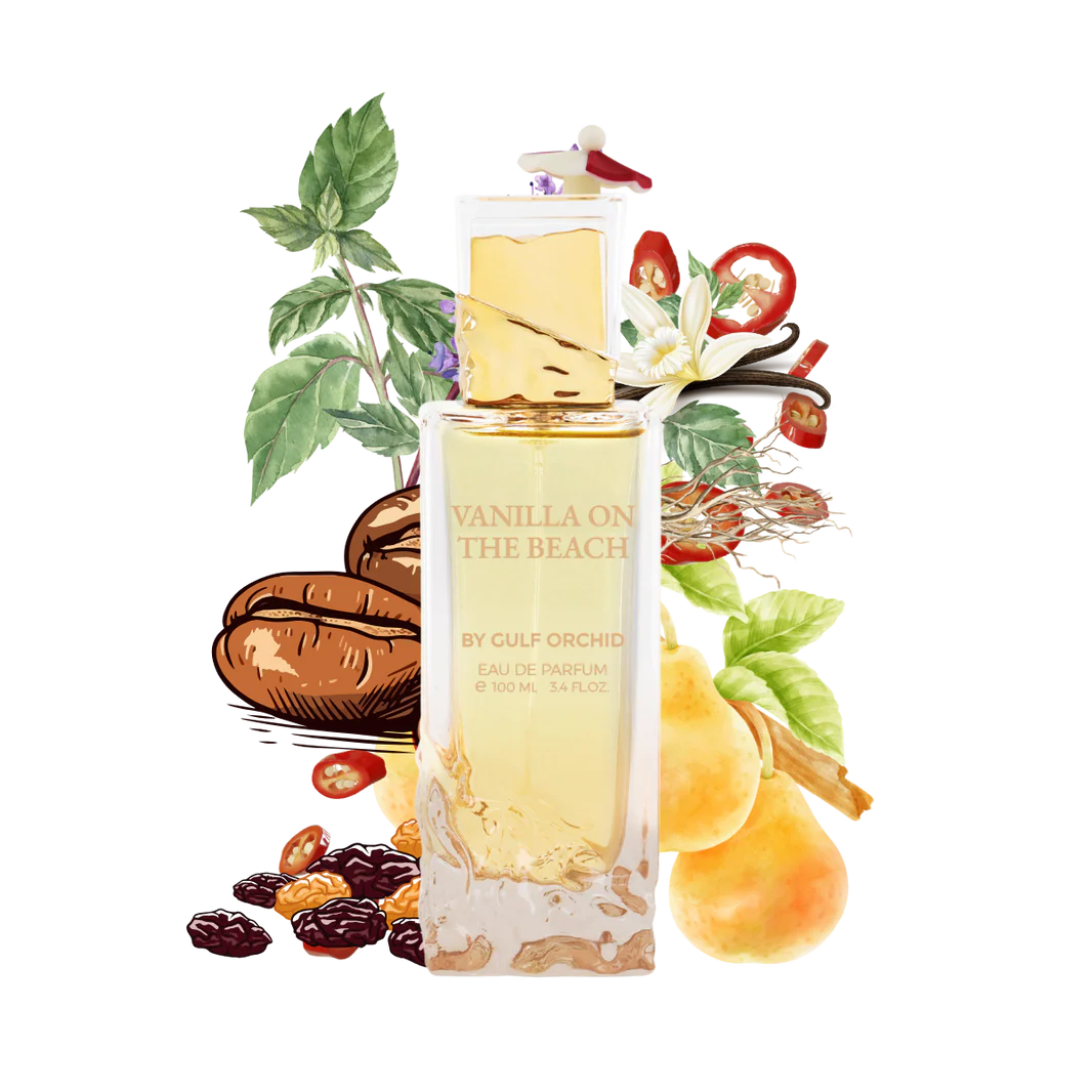 Vanilla on the beach by Gulf Orchid